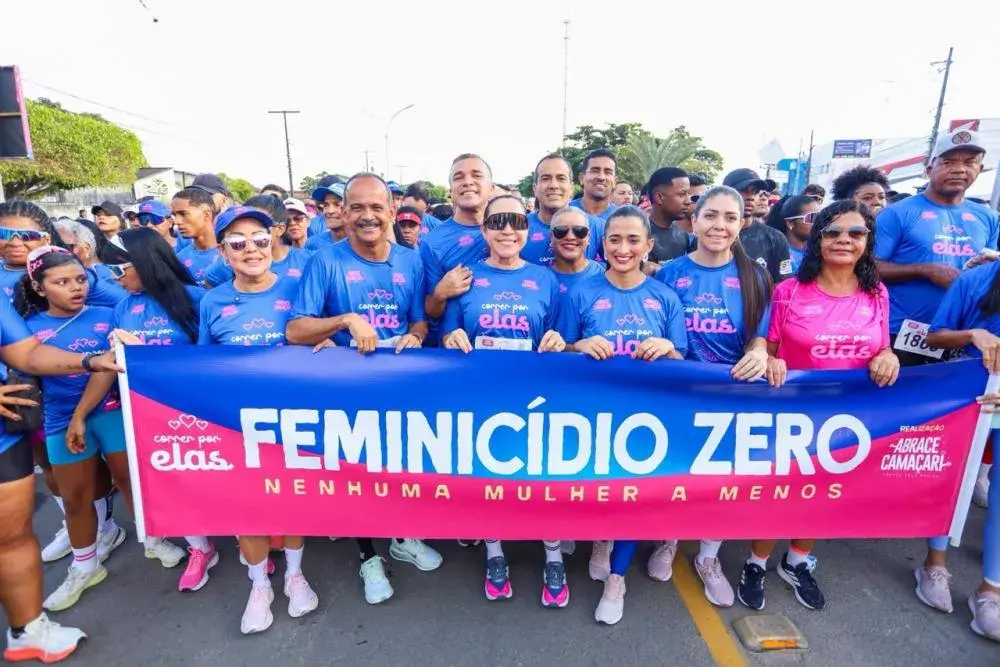 Correr por Elas reúne 3 mil participantes em Santo Estêvão e arrecada 10 toneladas de alimentos